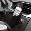 PU Leather Pouch Purse Bag Outlet Storage Bag Hanging Box Car Accessories Beige