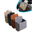 PU Leather Pouch Purse Bag Outlet Storage Bag Hanging Box Car Accessories Beige