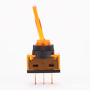 Universal 12V LED Orange Light Lamp Rocker Switch 3 Pin ON-OFF Indicator Light