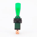 Universal 12V 20A Spot Light Rocker Switch for Car Automobile Truck Green