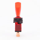 12V Dash Flick Illuminated Toggle Red Switch Dashboard Panel Race Track Car