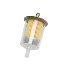8mm Transparent Design Motorcycle Fuel Gasoline Gas Petrol Filter