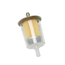 8mm Transparent Design Motorcycle Fuel Gasoline Gas Petrol Filter