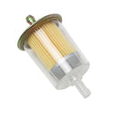 8mm Transparent Design Motorcycle Fuel Gasoline Gas Petrol Filter