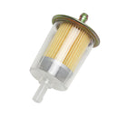 8mm Transparent Design Motorcycle Fuel Gasoline Gas Petrol Filter