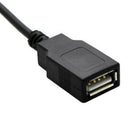 3.5mm Auxiliary Audio Aux Cable USB Adapter Car MP3 Player for Mazda 3 6