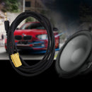 Mini-ISO Connection Radio Navigation Units 3.5 AUX Adapter 1M Data Cables