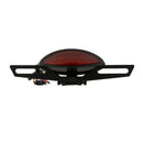 12V Motorcycle ATV License Plate Holder LED Tail Rear Brake Bracket Lamp