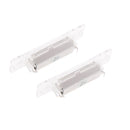 Pair Bright 24-LED License Number Plate Light Lamp for VW Touran Golf Passat Jetta Caddy T5