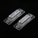 Pair Bright 24-LED License Number Plate Light Lamp for VW Touran Golf Passat Jetta Caddy T5