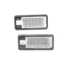 Car LED License Plate Light Number Plate Lamp Tail Lighting Bulb for Audi Auto Tail Rear Light Plug and Play Perfect Fit High Brightness