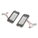 2x 3528 18-SMD LED Number Plate Light Lamp for 2006-2014 BMW Mini Cooper R56 R57 R58 R59