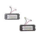 2x 3528 18-SMD LED Number Plate Light Lamp for 2006-2014 BMW Mini Cooper R56 R57 R58 R59