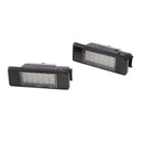LED License Plate Light 18-SMD Day White for PEUGEOT