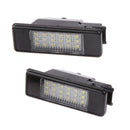 LED License Plate Light 18-SMD Day White for PEUGEOT
