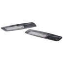 2x T10 Style Carbon Fiber Clear LED Side Marker Lights Turn Signal for BMW BMW E90 E91 E92 E93 E60 E61