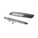 2x T10 Style Carbon Fiber Clear LED Side Marker Lights Turn Signal for BMW BMW E90 E91 E92 E93 E60 E61