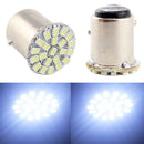 20x1157 BAY15D 22SMD LED Bulbs White for Tail Stop Brake Light Turn Signal