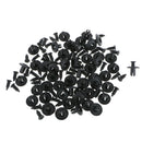 50PCS Nylon Push-Type Bumper Retainers Clips for Nissan