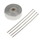 High Heat Shield Resistant Wrap Aluminum Reinforced Tape for Intake Pipe
