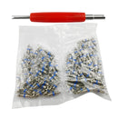 100pcs A/C Valve Core R134A With Wrench Tool Air Conditioning Automotive Refrigerant for Cars Trucks Universal Fit Quality Material Blue