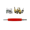 33pcs A/C AC Air Conditioning Valve Core Set R134A for Car