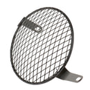 6.5'' Retro Black Motorcycle Headlight Mesh Grill Bezel Cover Headlight Bezel
