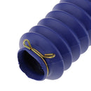 2Pcs Motorcycle Front Fork Soft Rubber Boots 210x45x30mm Blue