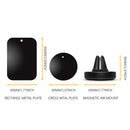Mini Car Magnetic Adjustable Air Vent Mount Holder Stand For iPhone 7 6s Plus / THC