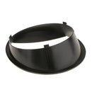 Auto Eyebrow / Eyelid Style Black Bezel Front Light Headlight Trim Cover ABS For Jeep Wrangler 2007-2015