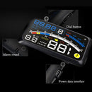 Universal 5.5" HD Car HUD Heads Up Display Speed Warning Fuel Consumption OBD2 OBDII EUOBD for Safety Fresh Driving