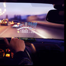 Universal 5.5" HD Car HUD Heads Up Display Speed Warning Fuel Consumption OBD2 OBDII EUOBD for Safety Fresh Driving