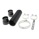 Stylish Rear Carbon Fiber Washable 3inch High Flow Cold Air Filter Box Intake Duct Kit
