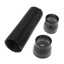 Stylish Rear Carbon Fiber Washable 3inch High Flow Cold Air Filter Box Intake Duct Kit