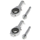 Off - road Motorcycles Insert Hand Guard Metal Clamp Mounting Kit with Bolts / Nuts Fit for Suzuki Honda Kawasaki 28mm 1 1/8inch