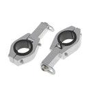 Off - road Motorcycles Insert Hand Guard Metal Clamp Mounting Kit with Bolts / Nuts Fit for Suzuki Honda Kawasaki 28mm 1 1/8inch