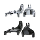 Pack of Two Motor Rear Foot Pegs Pedal for Harley Sportster XL 883 1200 14-16 Black
