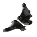 Pack of Two Motor Rear Foot Pegs Pedal for Harley Sportster XL 883 1200 14-16 Black