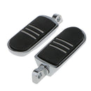 Pack of Two StreamLiner Styled Chrome Footpeg set for Harley FLH Touring Silver
