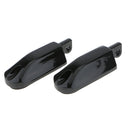 Pack of Two StreamLiner Styled Chrome Footpeg set for Harley FLH Touring Black