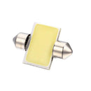 2pcs White 31mm 12smd COB LED Bulb Festoon Lamp For Car Dome Map Lights