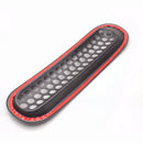 Car Front Grill Cover , Black ABS Front Bumper Grill Guard Insert Matte Mesh Frame for 07-16 JEEP WRANGLER JK