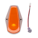 5x Clearance Cab Marker Light Amber Lens 5050 White T10 LED Bulbs for Ford Pickup