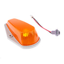 5x Clearance Cab Marker Light Amber Lens 5050 White T10 LED Bulbs for Ford Pickup