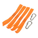 Universal Soft Loop Motorcycle Tie Down Straps 2300LB Capacity Motocross Motorbike ATV Dirt Bike Tie Downs