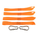 Universal Soft Loop Motorcycle Tie Down Straps 2300LB Capacity Motocross Motorbike ATV Dirt Bike Tie Downs