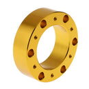 Gold Steering Wheel Spacer 1" Hub Wheel Extension Adapter for Racing Motors