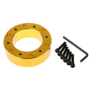 Gold Steering Wheel Spacer 1" Hub Wheel Extension Adapter for Racing Motors