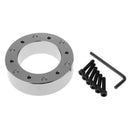 Silver Steering Wheel Spacer 1" Hub Wheel Extension Adapter for Racing Motor
