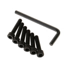 Black Steering Wheel Spacer Hub 6 Bolts for Momo SAAS OMP Aluminium Alloy High Performance